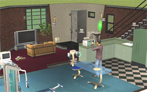 The Sims 2. А внутри очень даже ничего